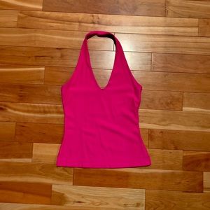Hot pink halter